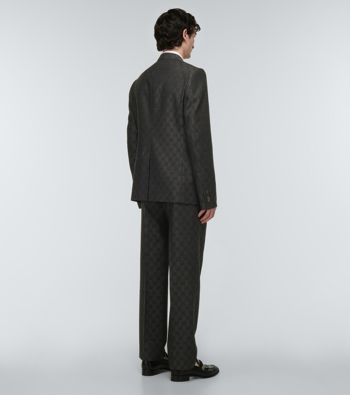 Gucci - GG jacquard wool suit Gucci