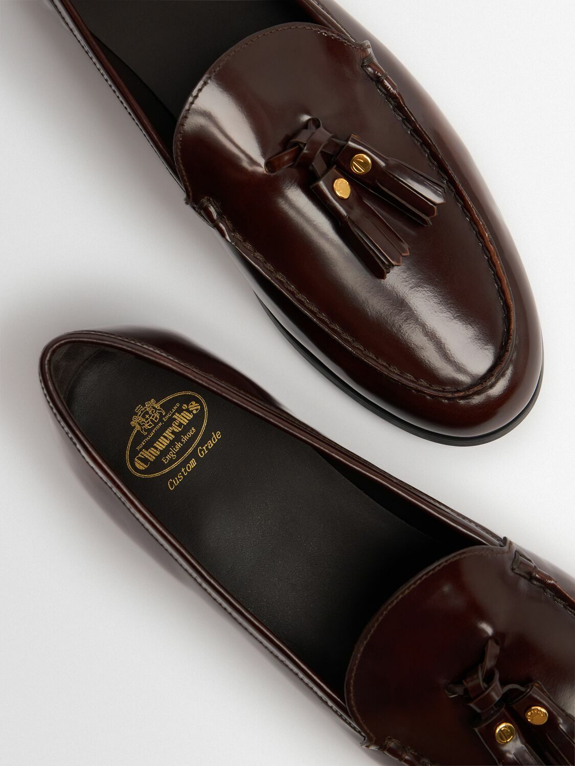 CHURCH'S Priscilla Brushed Leather Loafers