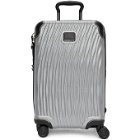 Tumi Silver International Carry-On Suitcase