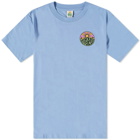 Hikerdelic Men's Original Logo T-Shirt in Light Blue
