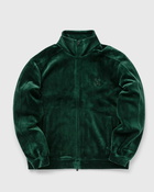 Closed Track Top With Welt Pockets Green - Mens - Track Jackets