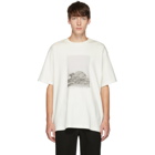 Song for the Mute White Island Print T-Shirt