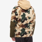 Stan Ray Men's High Pile Fleece Jacket in Stan Duck Camo