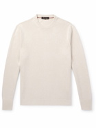 Loro Piana - Ribbed Silk Sweater - Neutrals