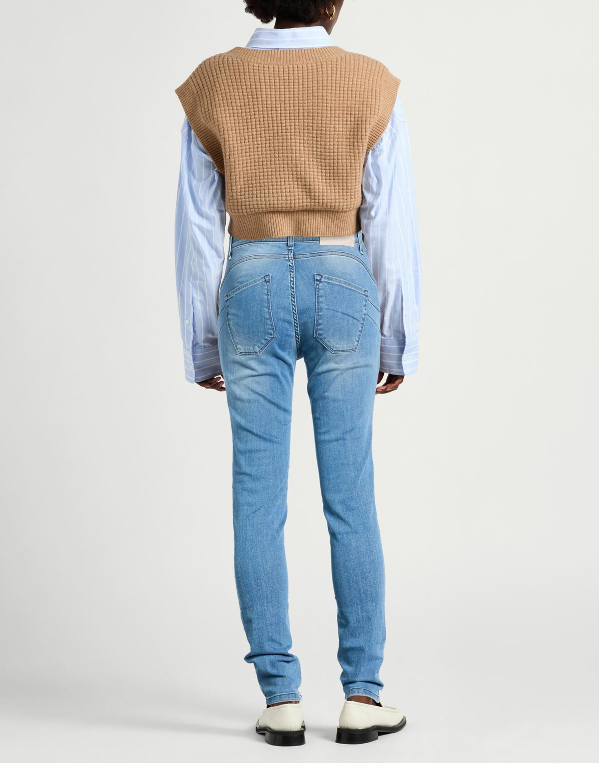 Berna Womens Jeans in Blue