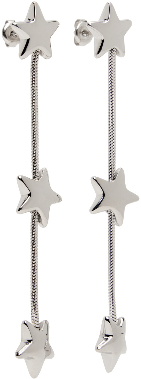Marland Backus Silver Shooting Star Earrings