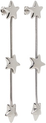 Marland Backus Silver Shooting Star Earrings