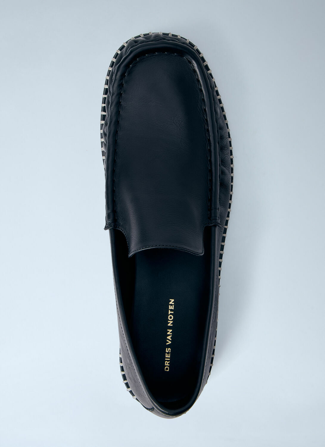 Dries Van Noten Leather Loafers