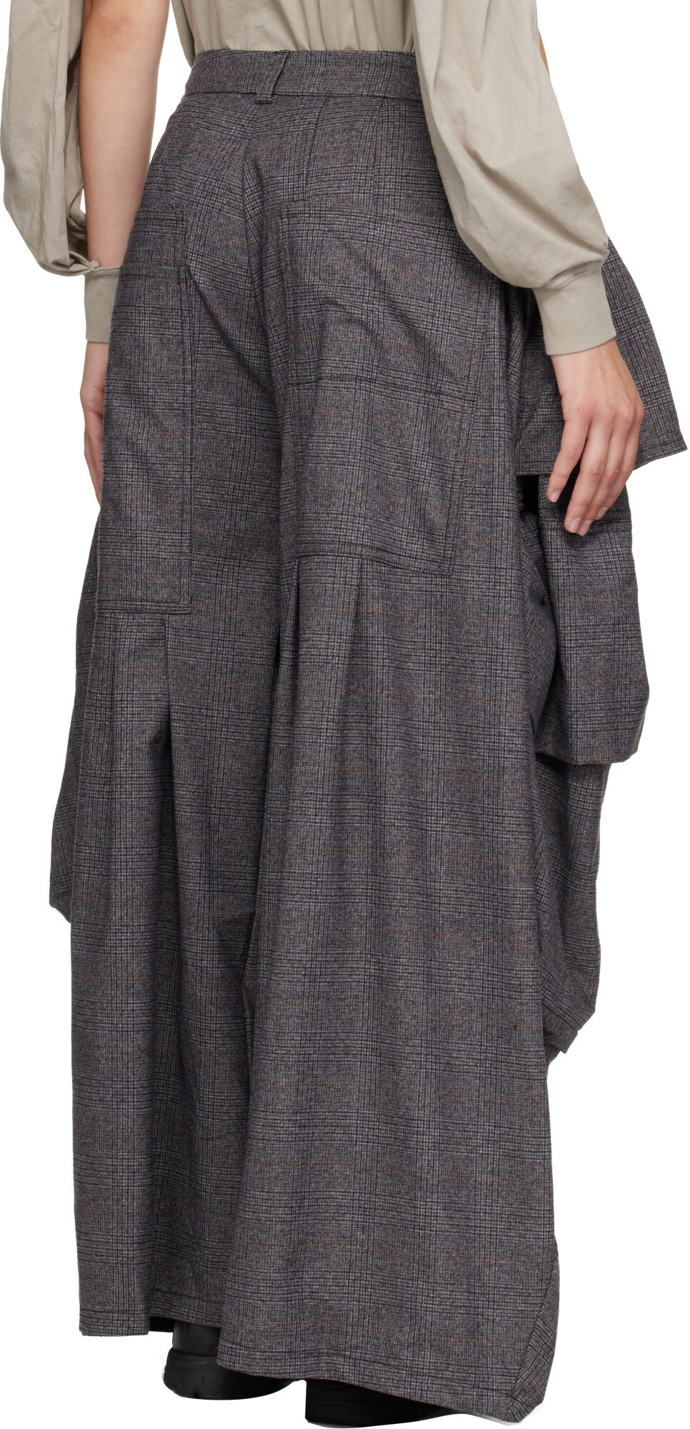 Collina Strada Gray Hazel Cargo Pants