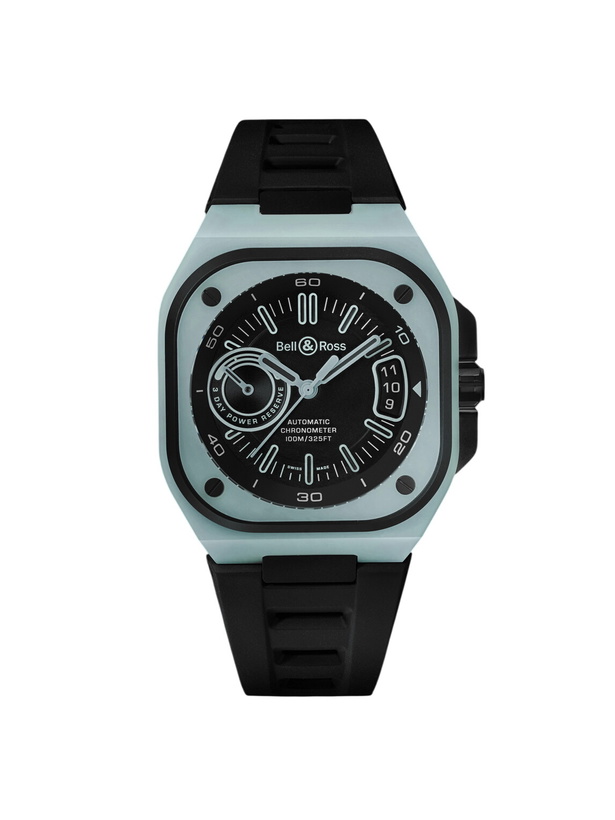 Photo: Bell & Ross - BR-X5 Lum Automatic Titanium Watch, Ref. BRX5R-BLUM-TC/SRB