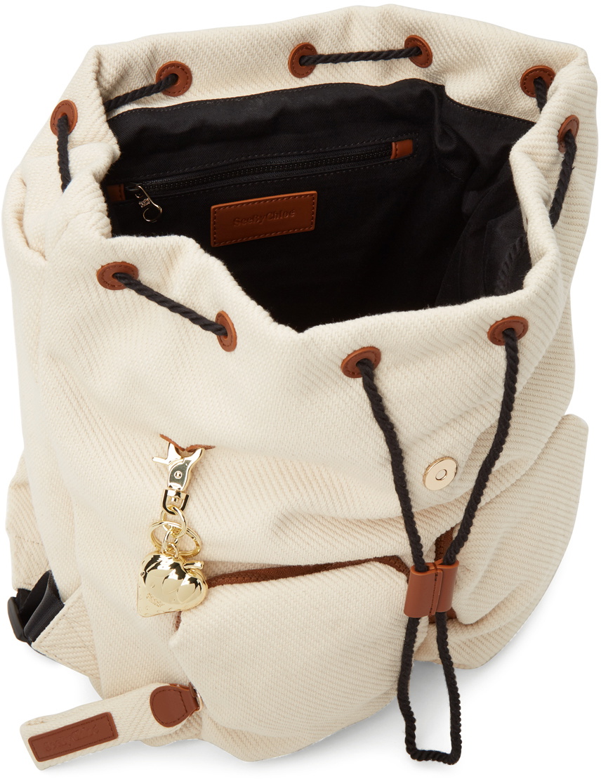 Chloe 2025 backpack white