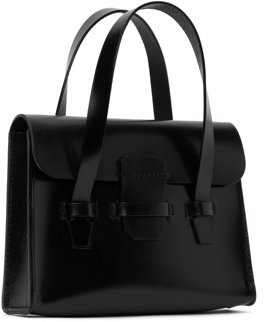 Comme des Garçons Comme des Garçons Black Bridle Leather Bag