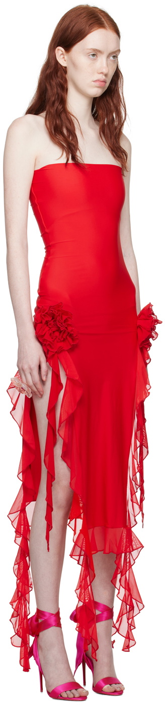 Fancì Club Red 'The Thieves' Maxi Dress