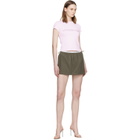 Alexander Wang Pink Hotfix Graphic Baby T-shirt
