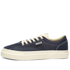 Stepney Workers Club Men's Dellow Track Nylon Sneakers in Navy