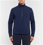 Aztech Mountain - Summit Panelled Fleece Half-Zip Sweater - Navy