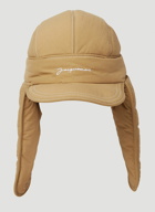 La Cagoule Briciola Padded Balaclava Cap in Beige