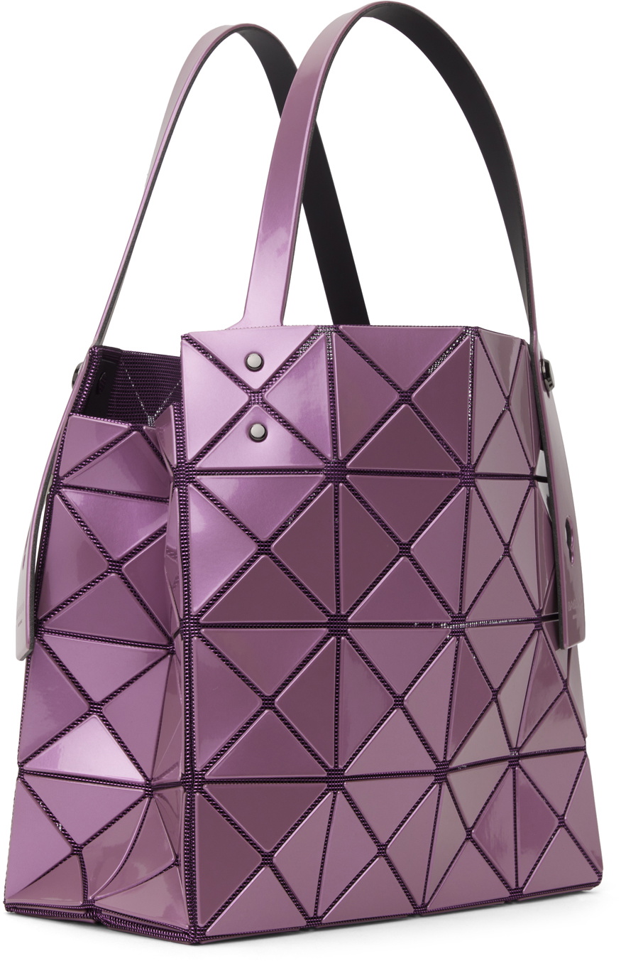 BAO BAO ISSEY MIYAKE Purple Carat Bag Bao Bao Issey Miyake