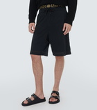 Versace Greca Border mesh shorts