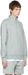 Carhartt Work In Progress Gray Chase Sweatshirt