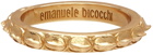 Emanuele Bicocchi Gold Croc Ring