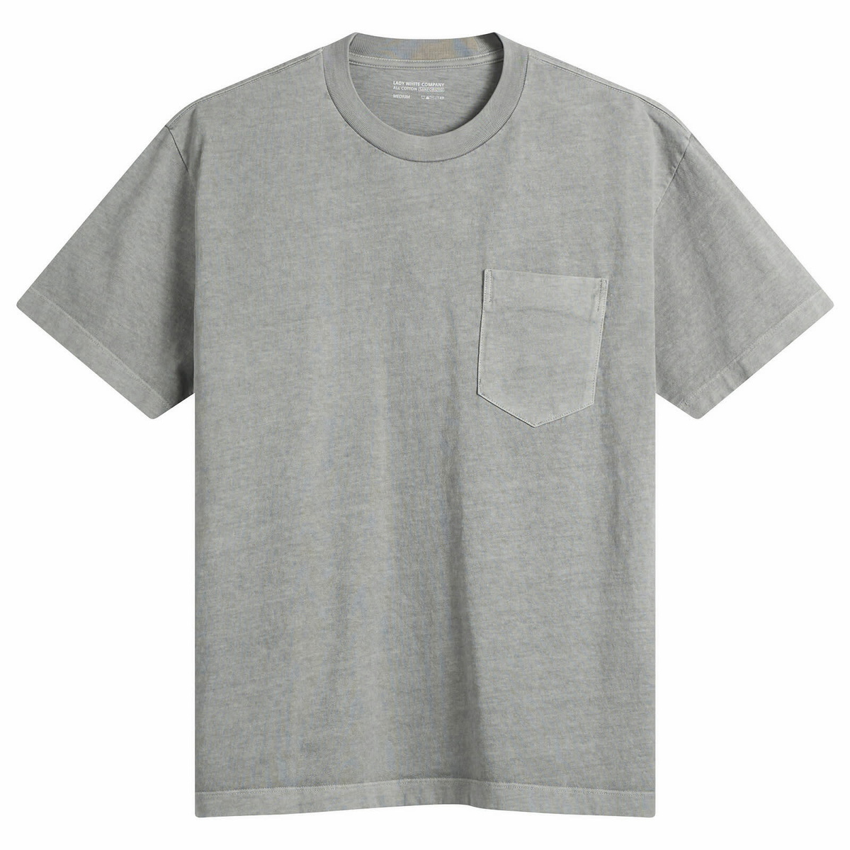 Lady White Co. Men's Municipal Pocket T in Pigment Chalk