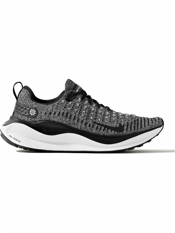 Photo: Nike Running - React Infinity Run 4 Flyknit Sneakers - Gray