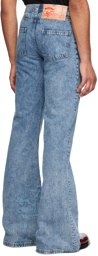 EGONlab Blue Wide Jeans