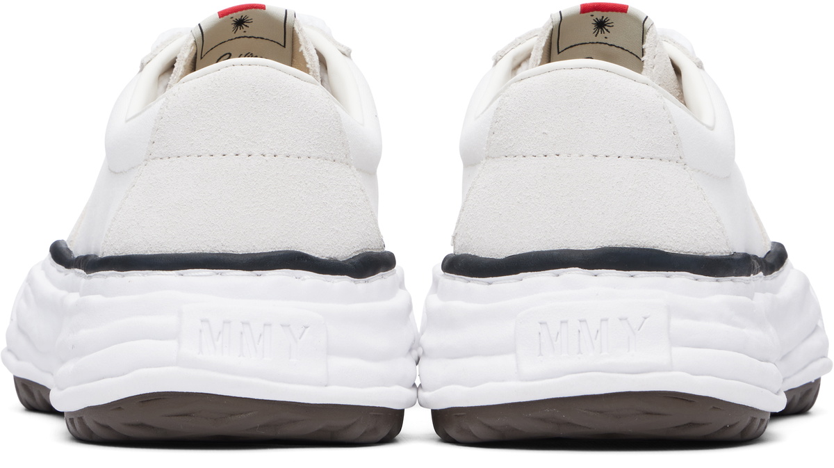 Maison MIHARA YASUHIRO Off-White 'Eric' OG Sole Mix Material Low-Top Sneakers