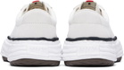 Maison MIHARA YASUHIRO Off-White 'Eric' OG Sole Mix Material Low-Top Sneakers