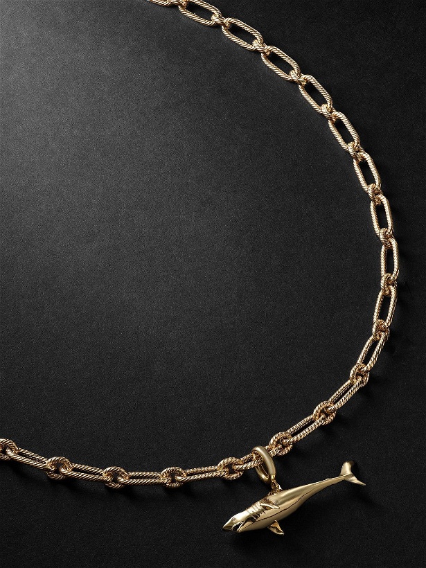 Photo: Lauren Rubinski - Gold Diamond Pendant Necklace