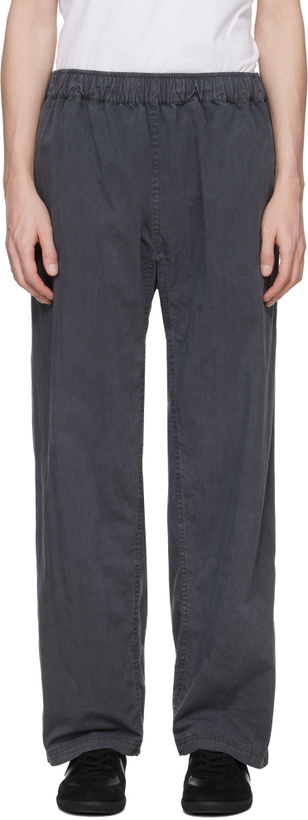 Photo: SKIMS Gray Woven Pull-On Trousers