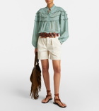 Marant Etoile Eveja cotton shorts