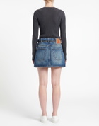 Y/project Womens Denim skirt in Blue