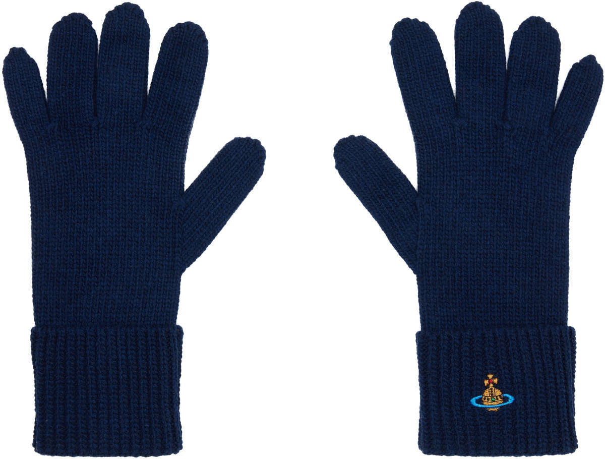 Vivienne Westwood Gray Sporty Gloves Vivienne Westwood