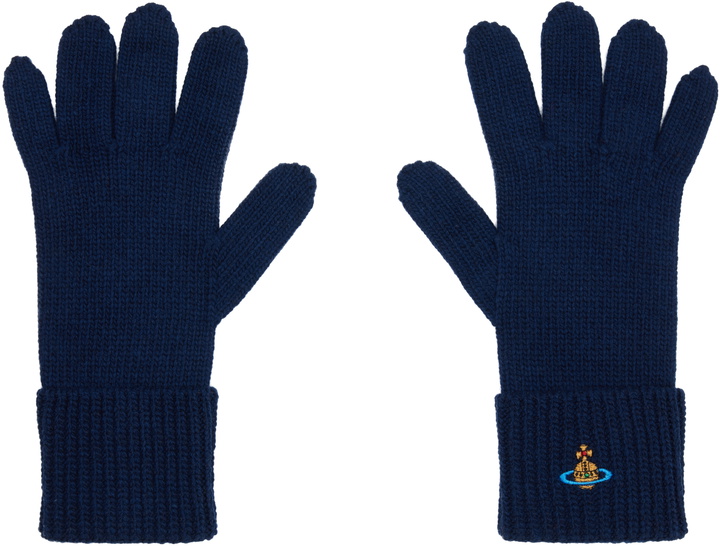 Photo: Vivienne Westwood Navy Sporty Gloves