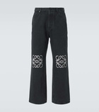 Loewe Anagram wide-leg jeans