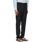 Maison Kitsune Black Large Tailored Trousers