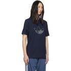 adidas Originals Navy Outline Trefoil T-Shirt