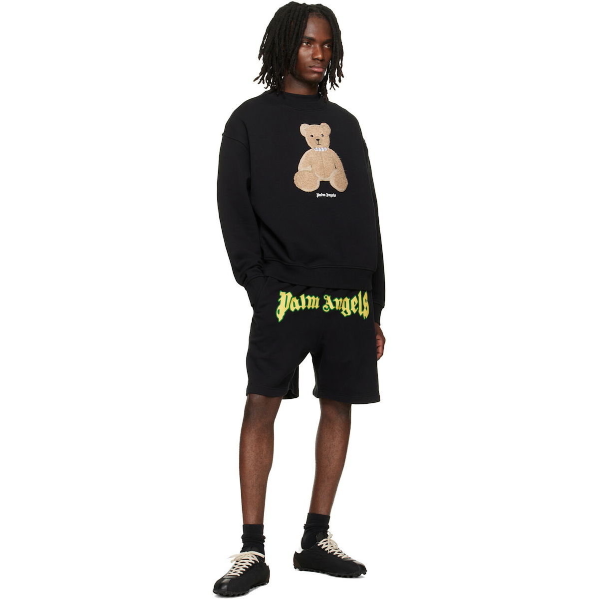 Palm Angels Black Bear Sweatshirt