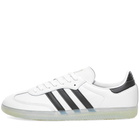 Adidas x Dill Samba Sneakers in White/Core Black/Gold