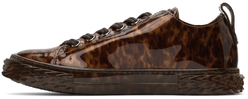 Giuseppe Zanotti Brown Shredder Low Sneakers Giuseppe Zanotti