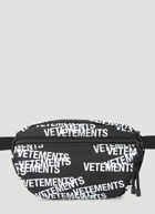 VETEMENTS Stamped Logo Belt Bag female Black