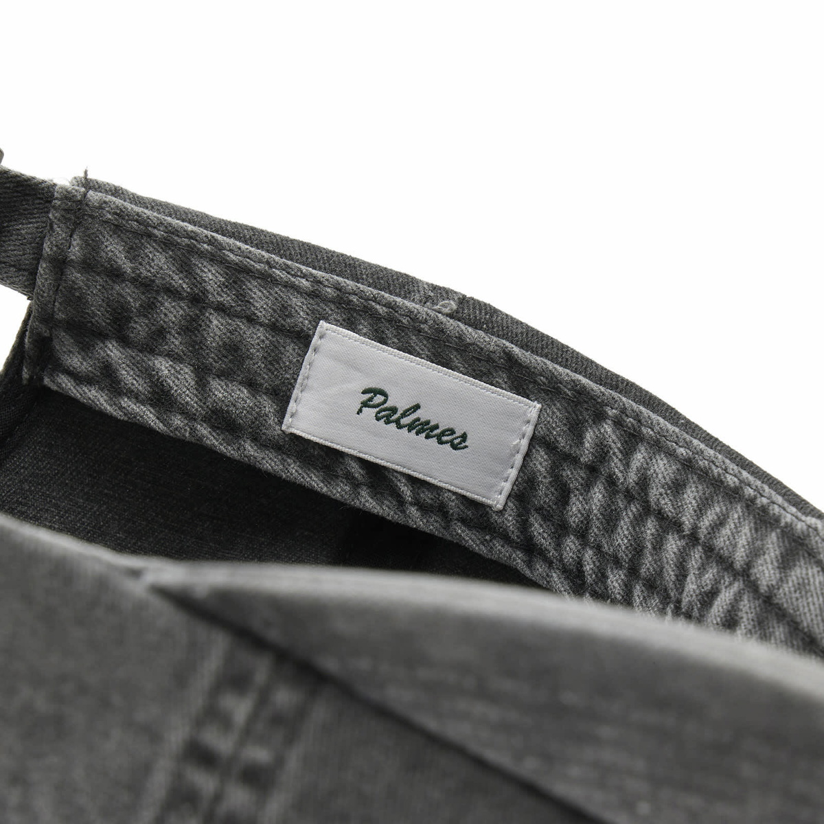 END. x Palmes Men's Racquet 6-Panel Cap in Charcoal 