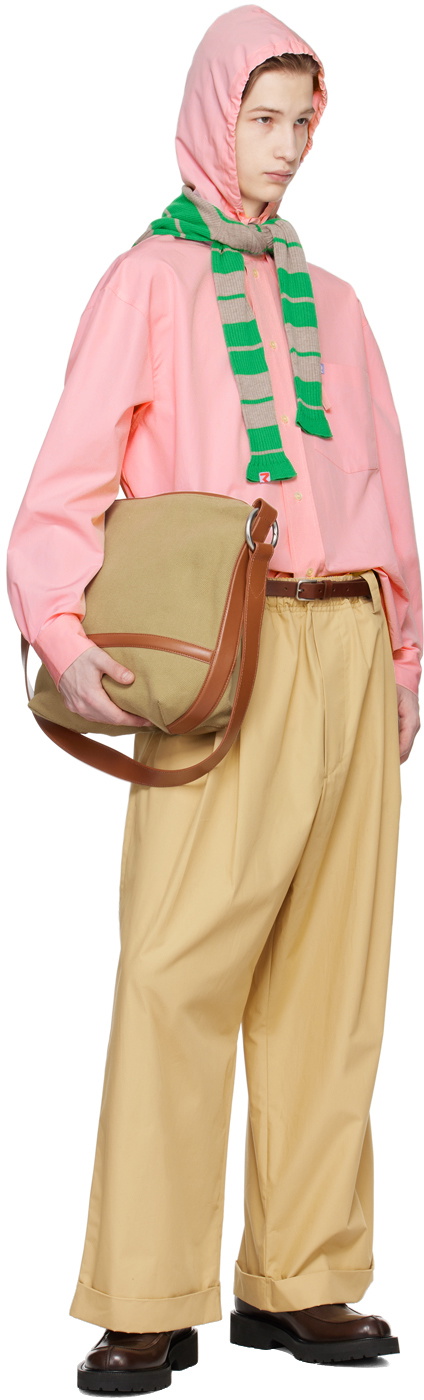 Meryll Rogge Pink Hooded Shirt