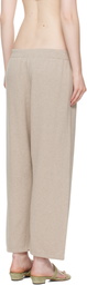 Lauren Manoogian Taupe Capri Lounge Pants