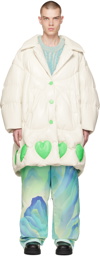 CHENPENG White Heart Down Coat