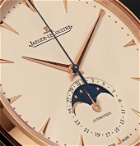 Jaeger-LeCoultre - Master Ultra Thin Moon Automatic 39mm 18-Karat Rose Gold and Alligator Watch - Brown