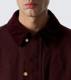 A.Presse Cotton and silk-blend jacket