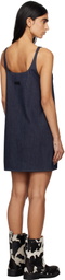 Soulland Indigo Capri Denim Minidress